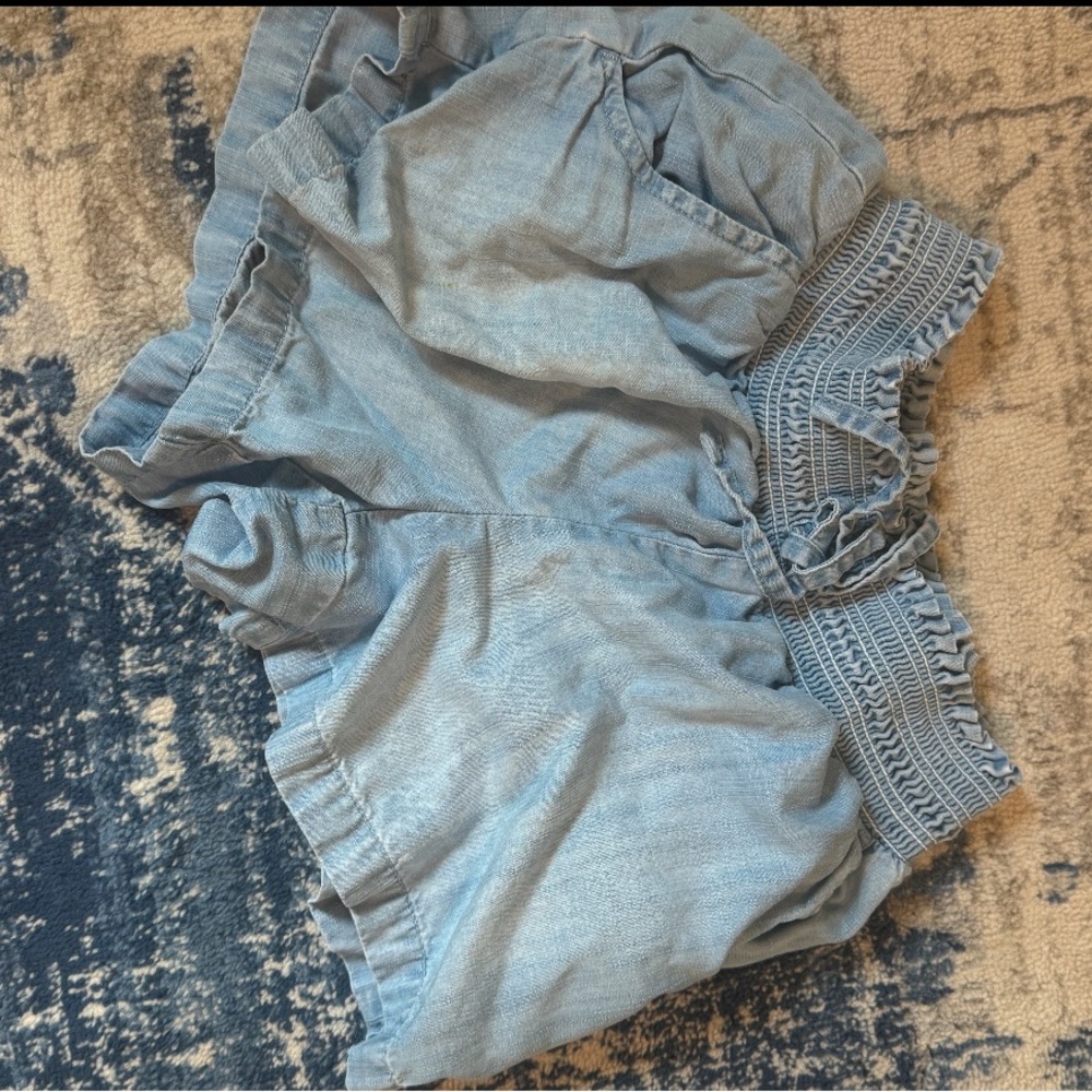Bella Dahl Light Blue Kids Casual Shorts